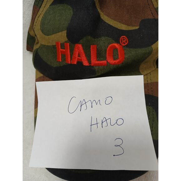 Halo Camouflage Mens Baseball Hat Strapback Clasp Hunting Gorpcore Outdoors Camo - Picture 6 of 6